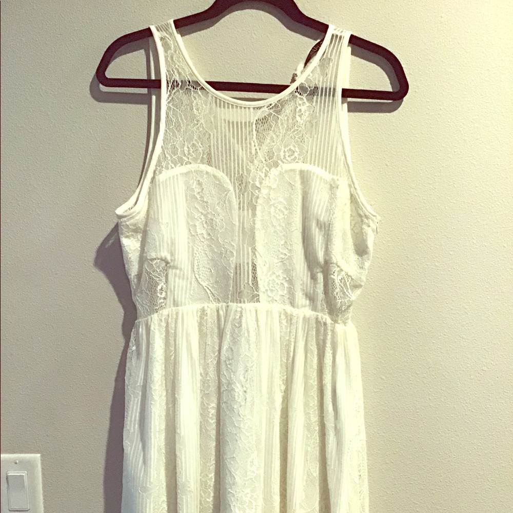 White Lace Dress